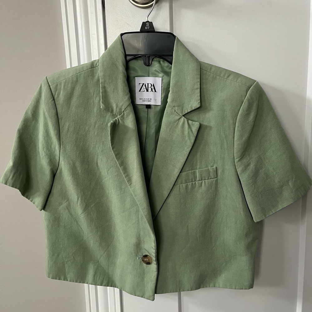 Zara Cropped Blazer
